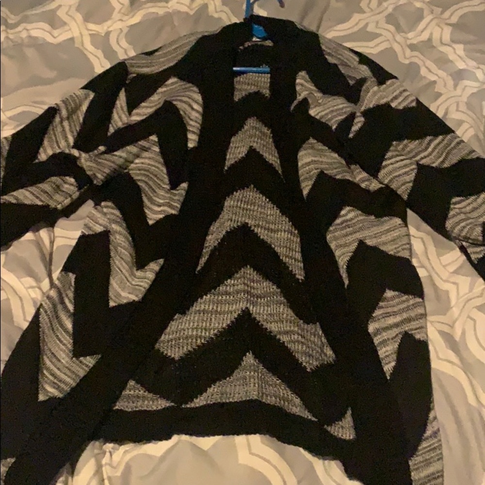 Grey and black Sweater